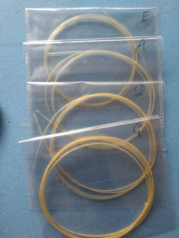 Violin Gut String Set - 4 Strings EADG GUT 66-78-86=110 Ships From USA
